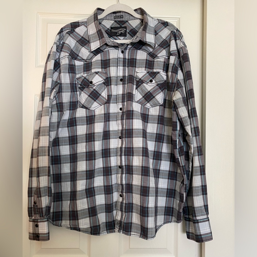 Men’s Western wear snap front shirt - 2X